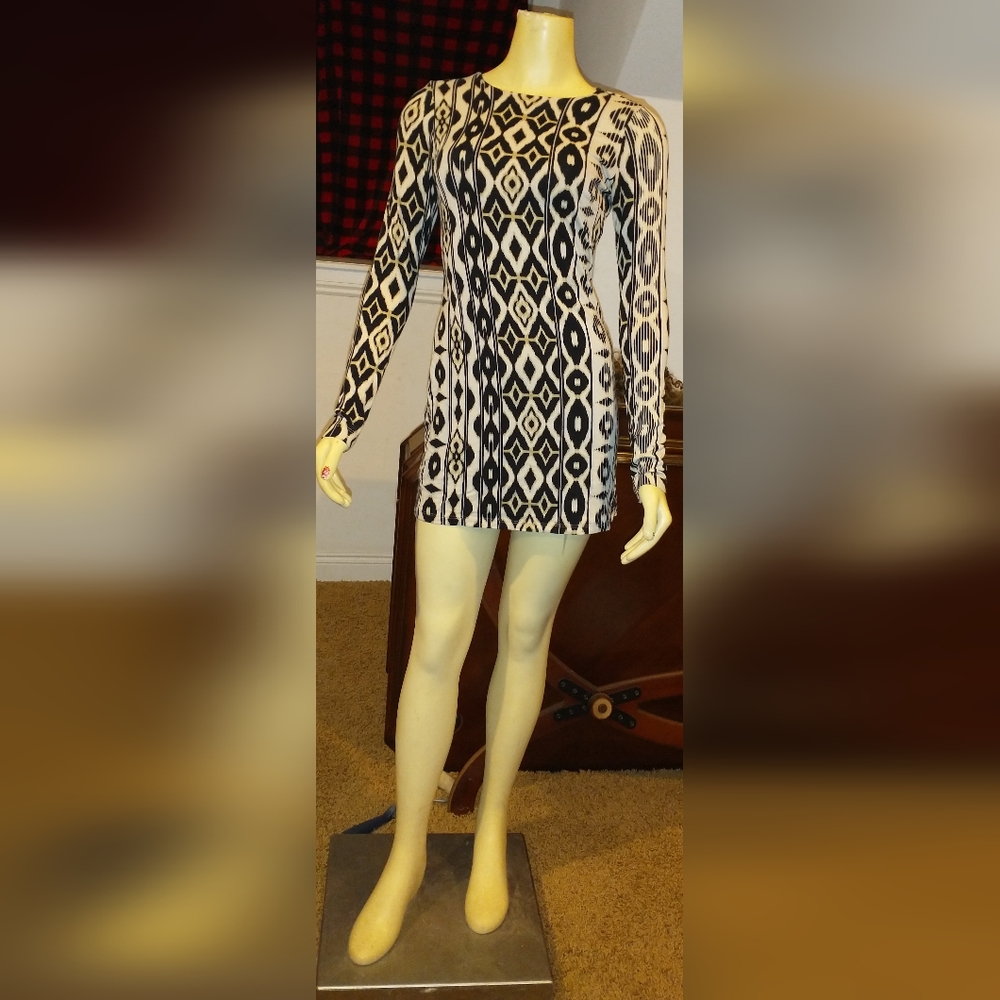 karen kane cream dress